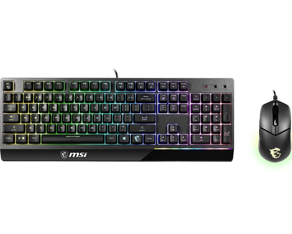 KEYBOARDS MSI VIGOR GK30 COMBO AR KEYBOARDS MSI VIGOR GK30 COMBO AR